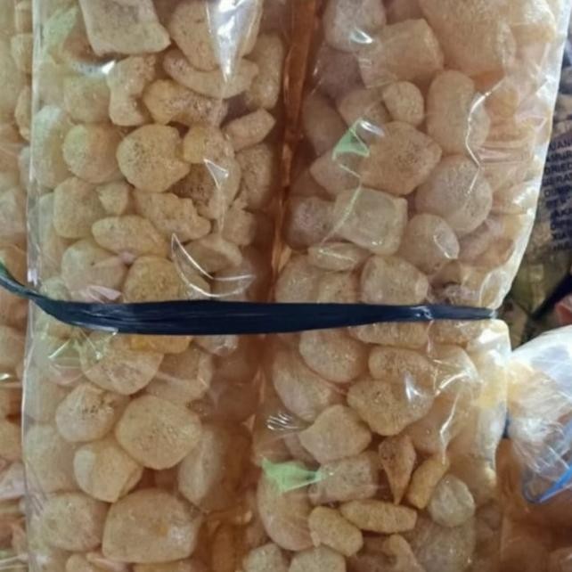 

Kerupuk Krupuk Kulit Sapi Sayur Halal/Jangek/Rambak/500Gr