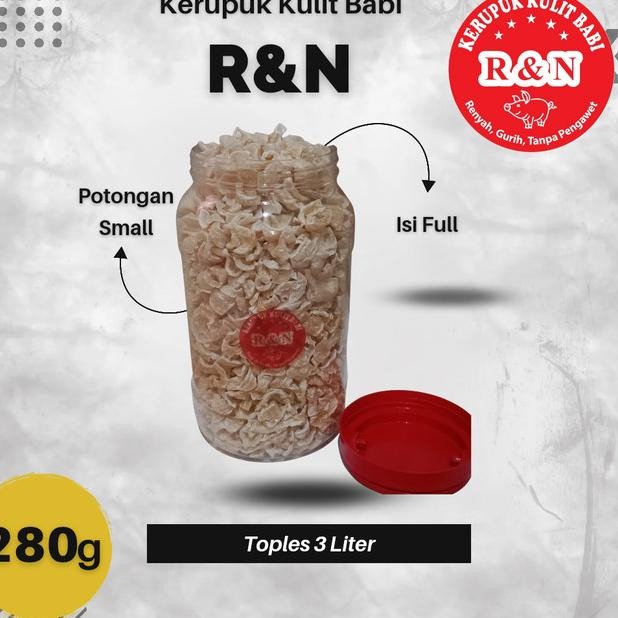 

Kerupuk Kulit Babi/Rambak Small 3L/280G Cu Jiu Cha