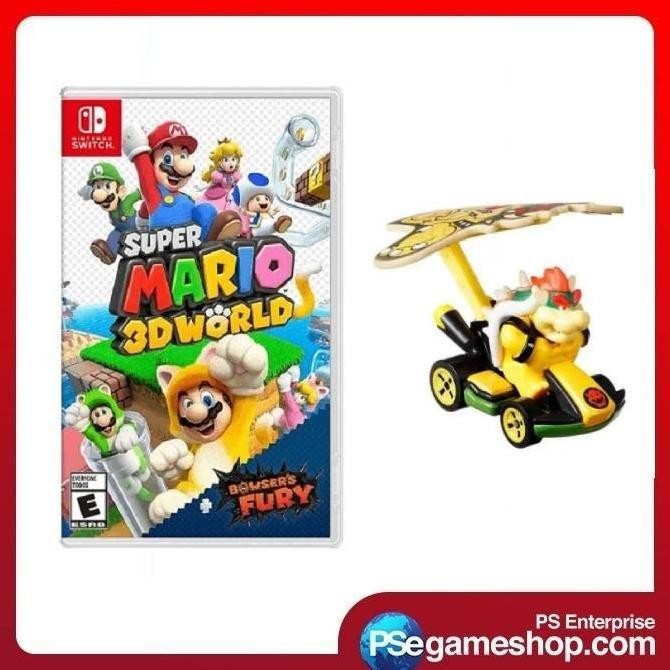 Switch - Switch Super Mario 3D / Mario3D World + Bowsers Fury (Mde/English)