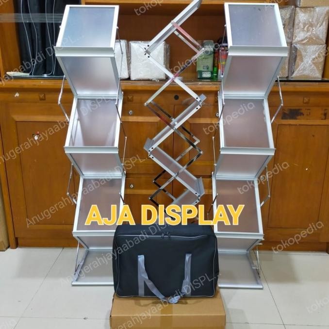 

Display Rak Brosur Susun A4
