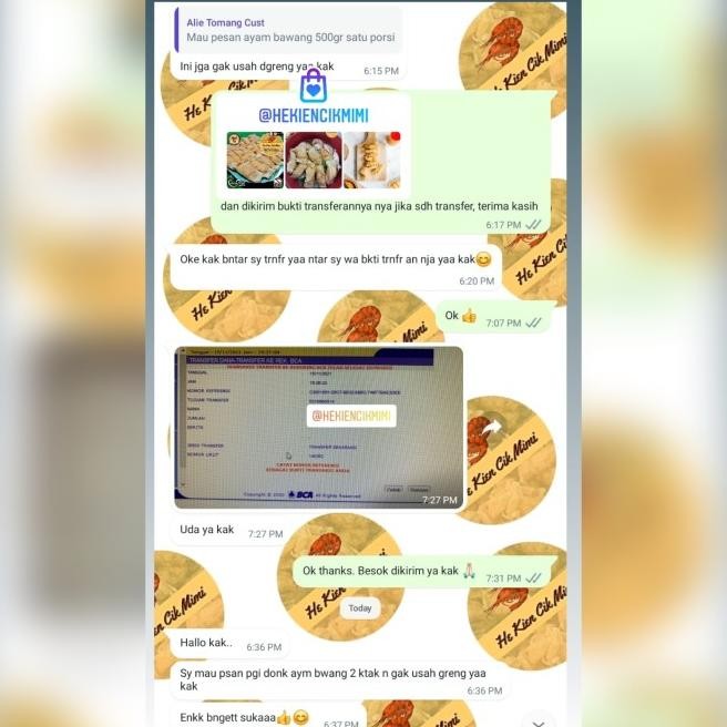 

Ayam Goreng Bawang Putih Cik (Tanpa Tulang) 500 Gr