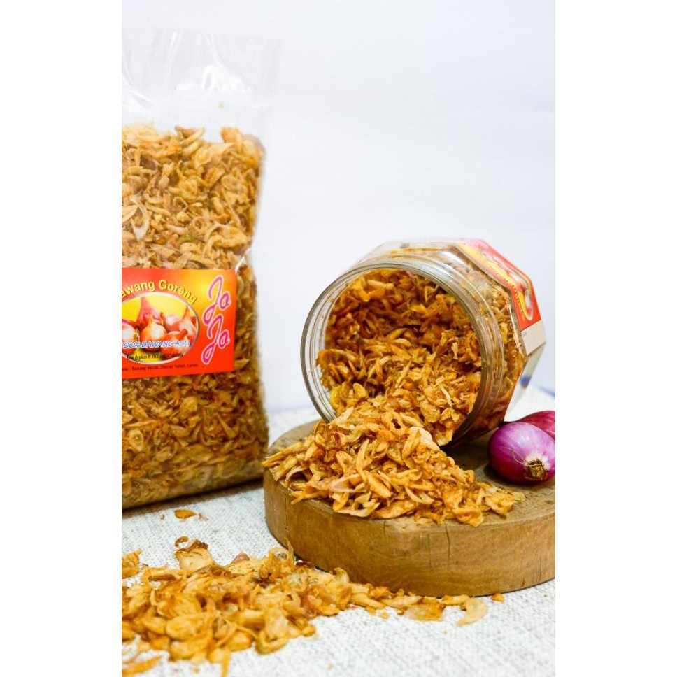 

Jojo Bawang Goreng Sumenep 500 Gr First Hand
