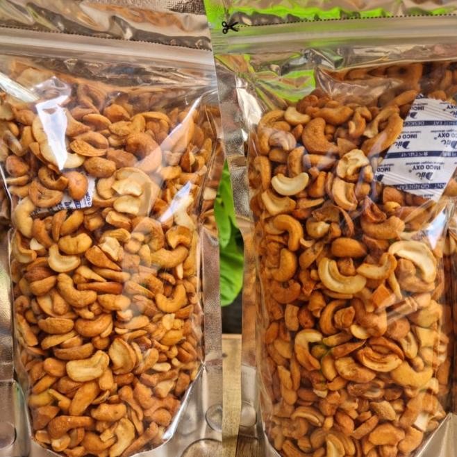 

Kacang Mede Pecahan Goreng Berat 1 Kg ( Rasa Asin, Rasa Thailand Dan Rasa Bawang Putih )