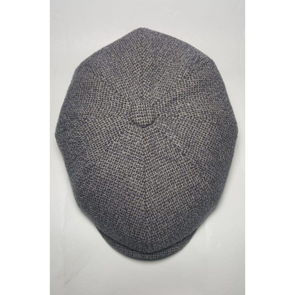 Topi Pet / Flatcap / Newsboy Silver / Grey HARA