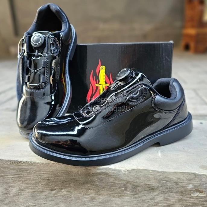 tali - sepatu pdh tactical tali putar original ( boa sistem )