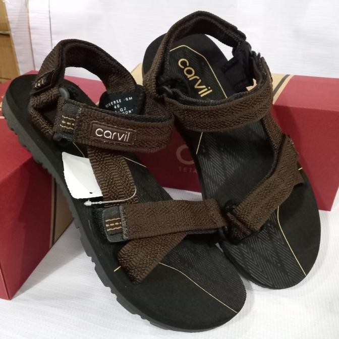 tali - sandal gunung pria carvil universe original sendal tali belakang