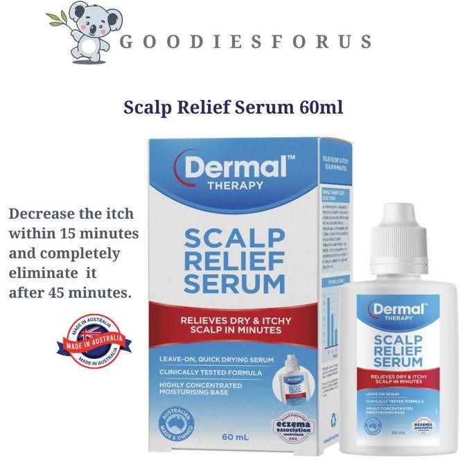 Sale Dermal Therapy Scalp Relief Serum 60Ml/Serum Kulit Kepala/Kulit Kepala