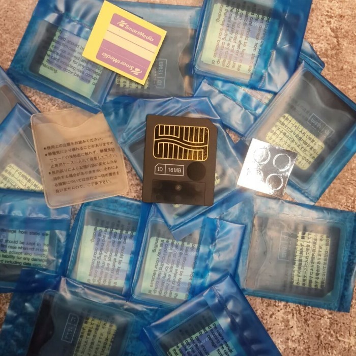 TERMURAH - SmartMedia Card 16mb New Old Stock