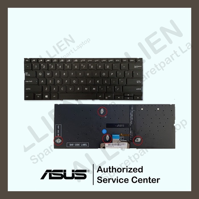 Keyboard Asus Original Zenbook 14 UX435 UX435E UX435EA UX435EG UX435EAL