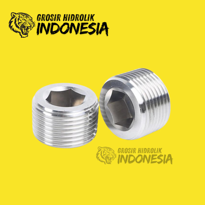 PLUG 3/4''  BAUT L TANAM PENUTUP DRAT UKURAN DRAT 3/4''
