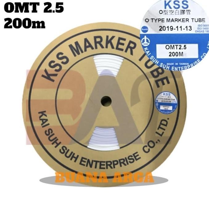 

Marker tube ORIGINAL KSS OMT 2.5 | Marking Tube Wire 0.75mm