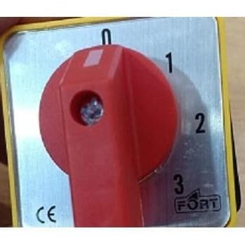 

Rotary Switch SFT20-4-1 | Name Plate 0-1-2-3, 1P