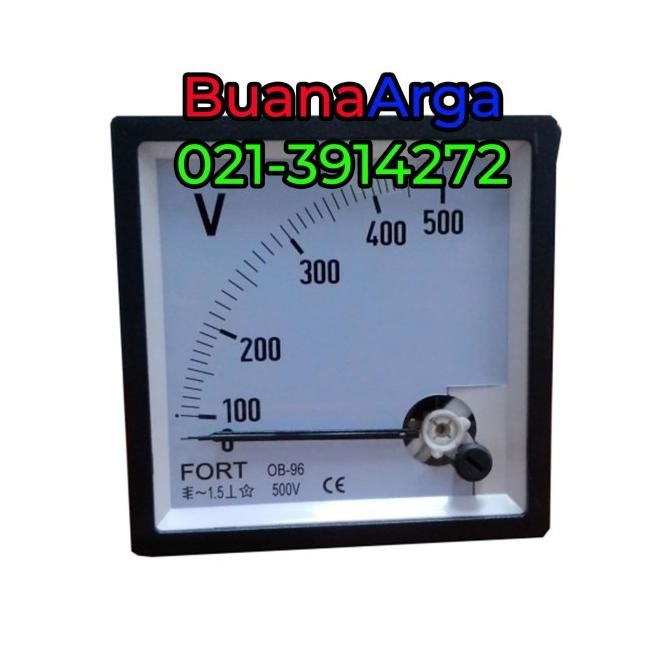 

Volt Mater Range 0 - 300 / 500 Volt / FT-96V / FT-72V / Merk FORT