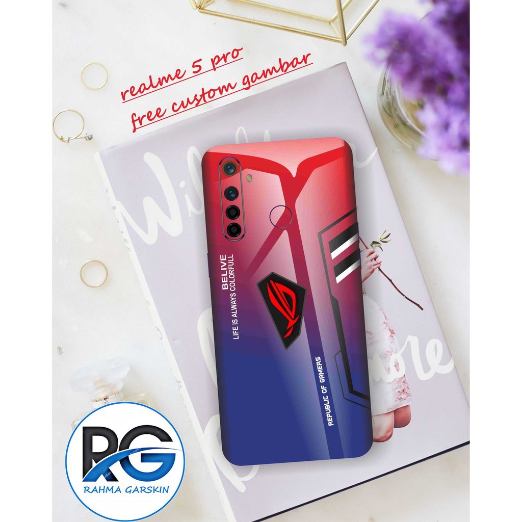 

BestSelling - Realme 5 Pro Garskin Wrap Stiker Premium (FreeCustomOrder)