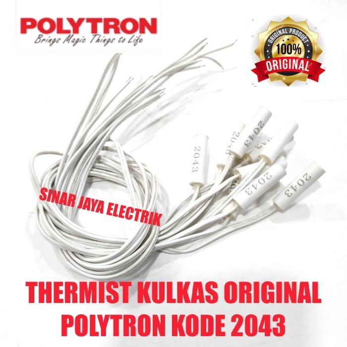 TERMIS KULKAS POLYTRON 2043 / SENSOR SUHU KULKAS ORIGINAL