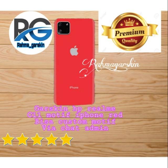

BestSelling - Realme C11 Garskin Wrap Stiker Premium (FreeCustomOrder)