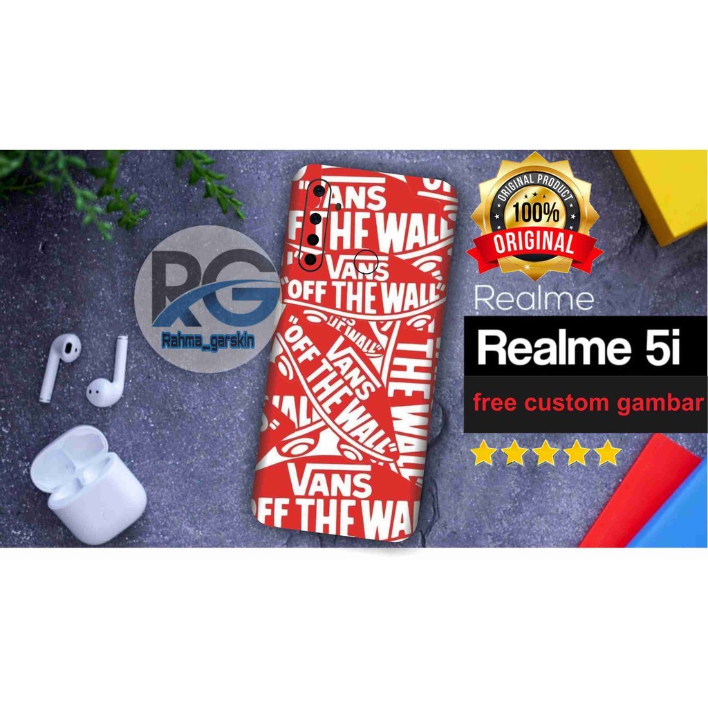 

BestSelling - Realme 5 Garskin Wrap Stiker Premium (FreeCustomOrder)