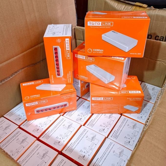 TERLARIS - switch hub 8 port totolink