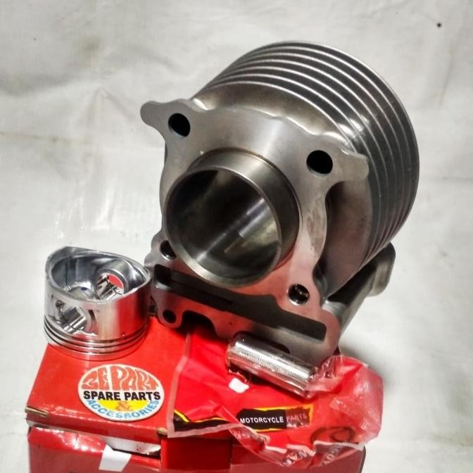 Update Blok seher Mio karbu Soul fino plus piston kit Standar 3epar Buru Order