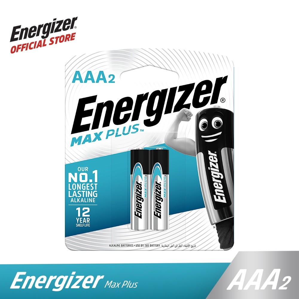 Baterai Energizer Alkaline Max PLUS AAA BP2