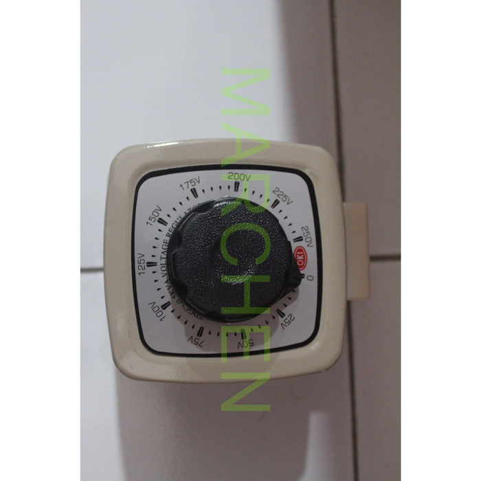 Terbaru Transformer Slide Regulator Oki 500W 500 Va Tdgc2-0.5Kva