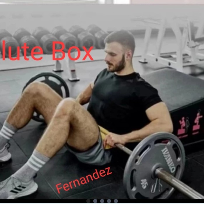 Neww Glute Box --Hip Thrust Box