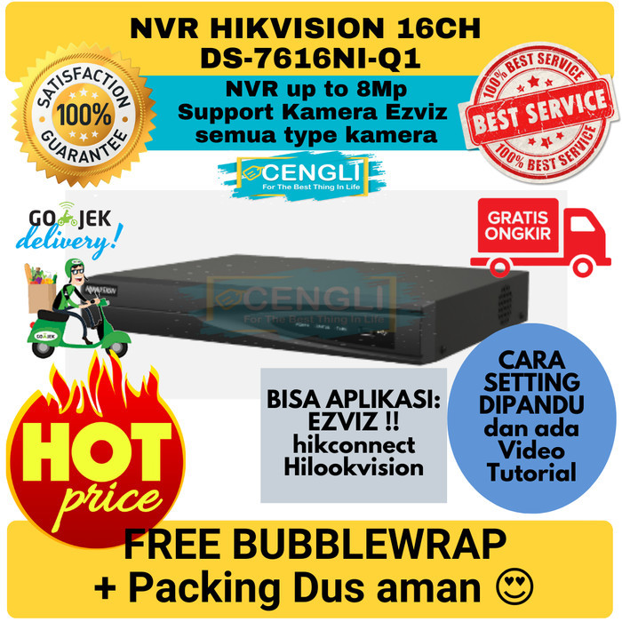 Nvr Hikvision 16ch DS-7616NI-Q1