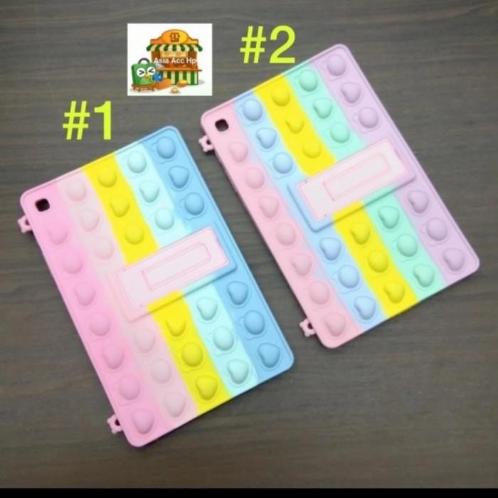 Ipad 7 / 8 10.2 Pop It Softcase Case Casing Pelangi