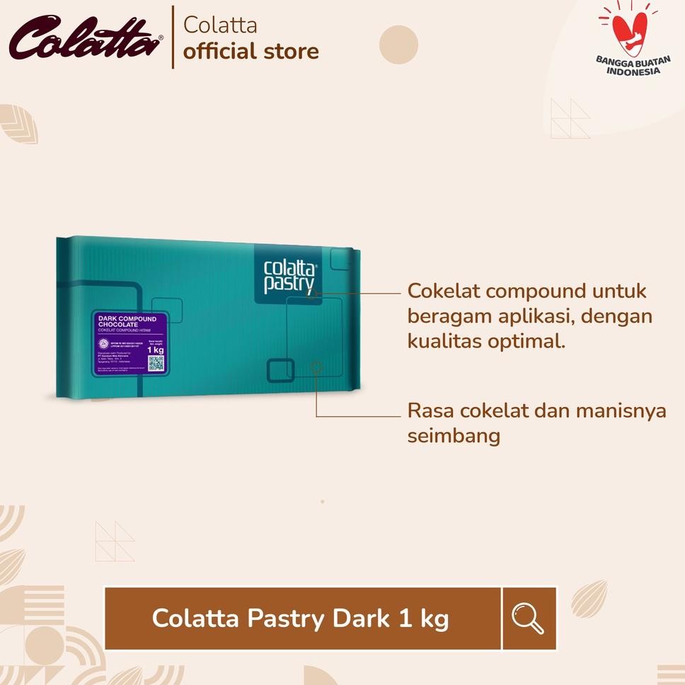 

Colatta Pastry Chocolate Dark - Coklat Batang 1Kg