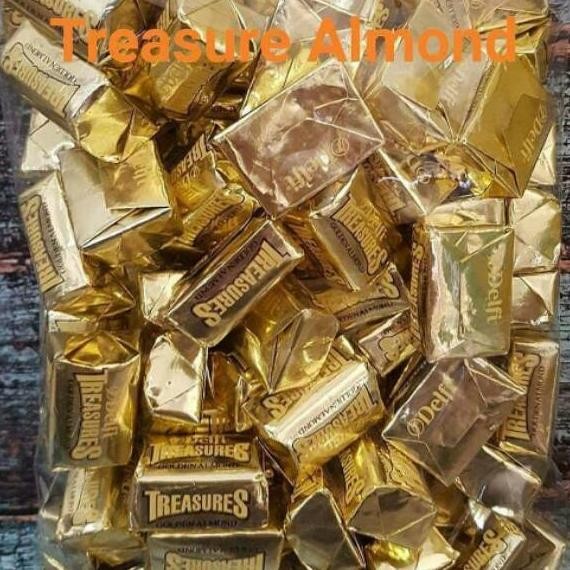 

Delfi Treasure Almond Uk 500Gr Isi 48Pcs