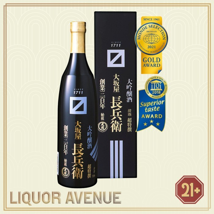 

Ozeki Daiginjo Osakaya Chobei Osaka Ya Japanese Sake 720ml