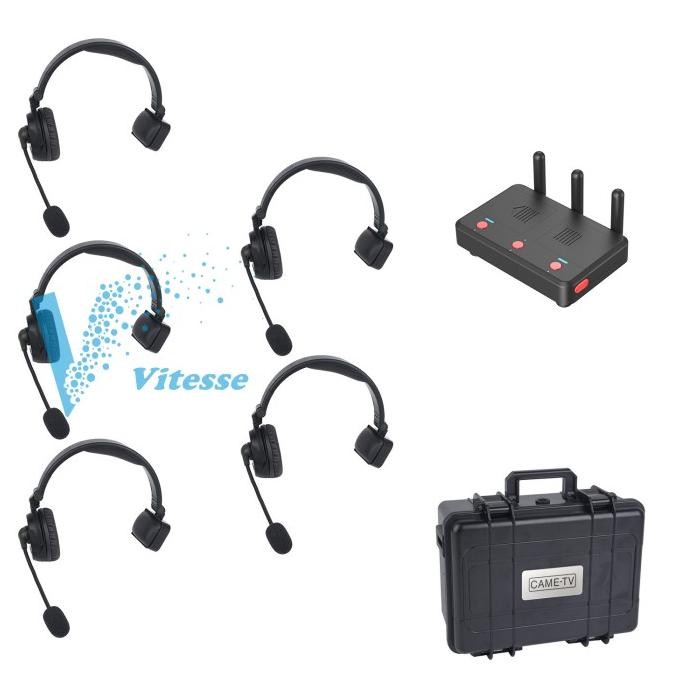 Intercom Duplex Wireless Came Waero 5 Person - spt Clearcom Eartec