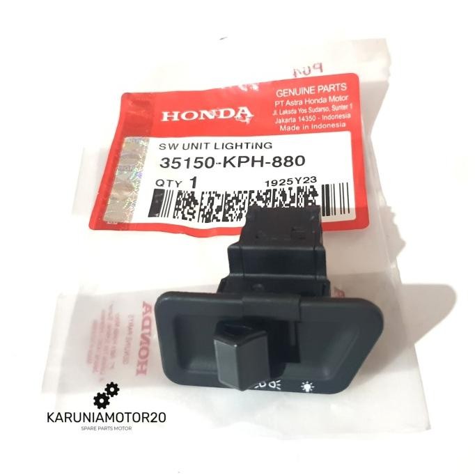 Original Saklar Lampu Revo/Supra X 125/Vario Karbu Original AHM 35150-KPH-800