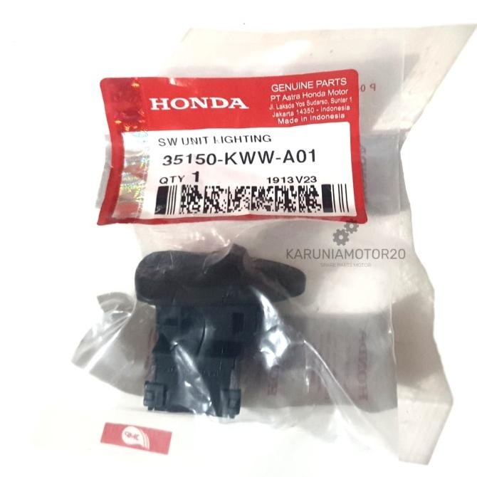 Original Saklar Lampu Revo 110/Scoopy/Vario Techno Original AHM 35150-KWW-A01