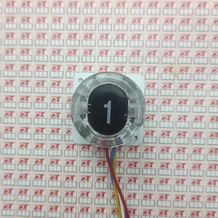 Elevator Push Button Lift Otis Tombol Oval J06840Gv1 Dy-1Ak