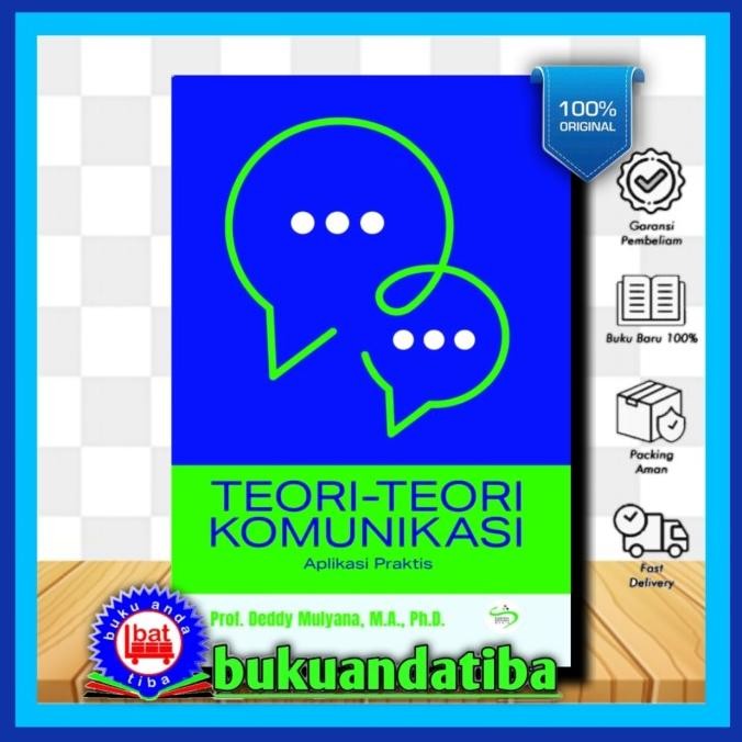 

Sale! TEORI TEORI KOMUNIKASI - Prof. Deddy Mulyana, M.A., Ph.D.