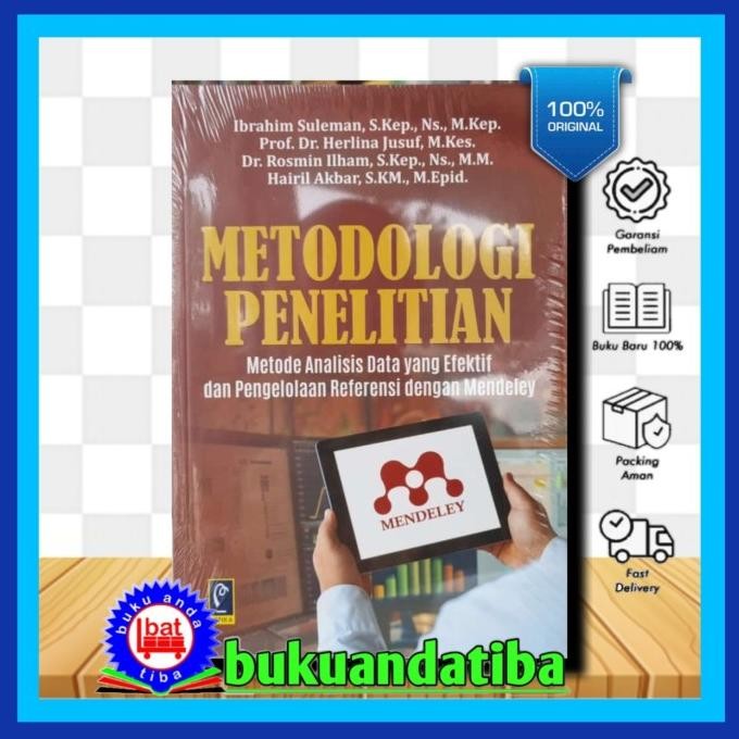 

Sale! METODOLOGI PENELITIAN: METODE ANALISIS DATA YANG EFEKTIF DAN PENGELOLAAN REFERENSI DENGAN MENDELEY