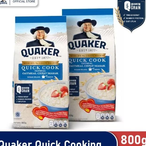 

Quaker Qui Cooking Oatmeal 800 Gr - Twin Pa