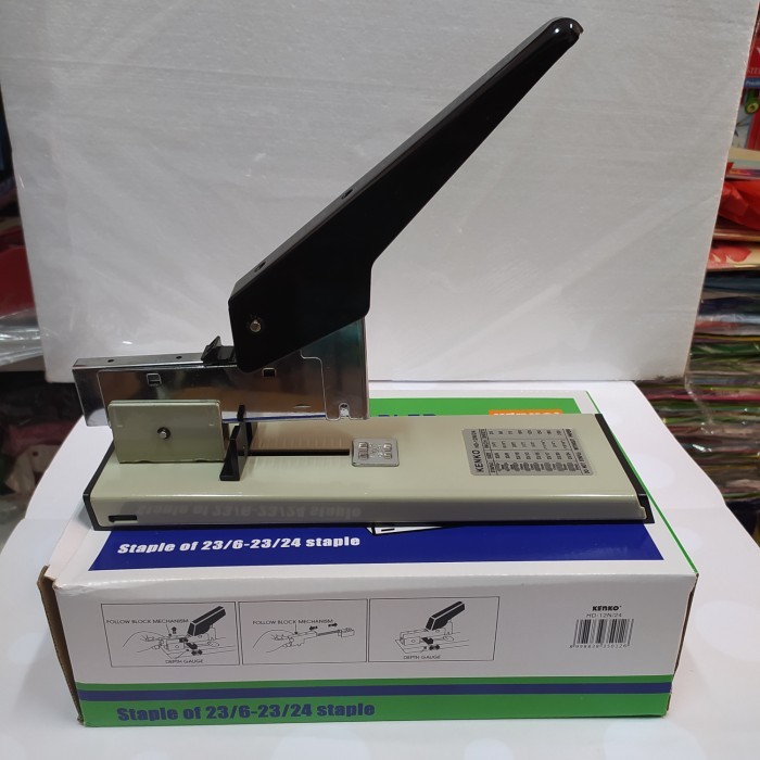 

TERBARU - Stepler Kenko HD - 12N/24 ( pakai isi 23/6 --- 23/24 )