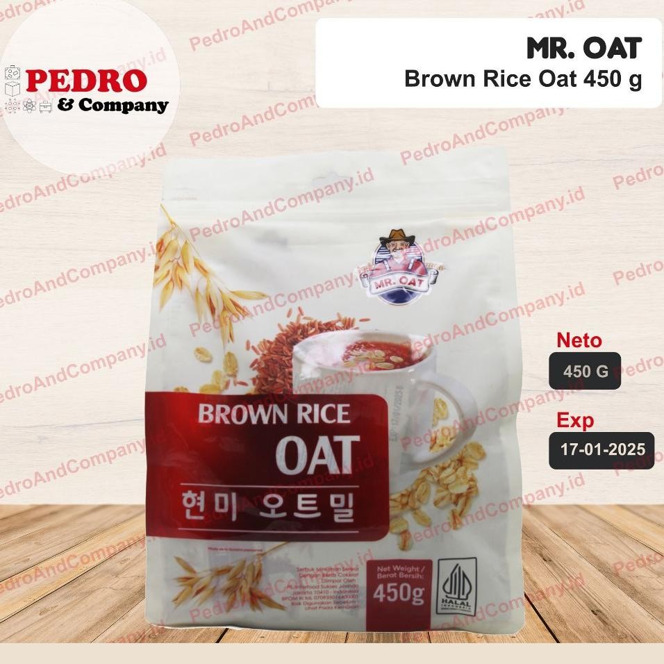 

Mr Oat Brown Rice Oat Australia 450 Gram Beras Merah Cereal Sereal Oat