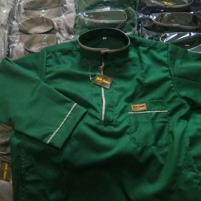 Promo GAMIS ANAK LAKI BAHAN TOYOBO USIA 2TH - 14TH - Hijau Botol, 2