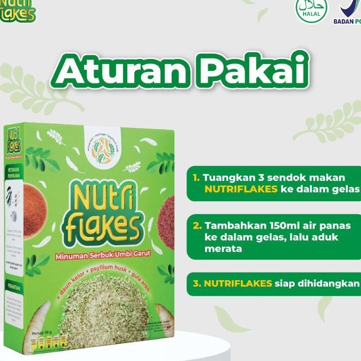 

Nutriflakes Sereal Umbi Garut Solusi Sehat Untuk Menyembuhkan Asam Lambung