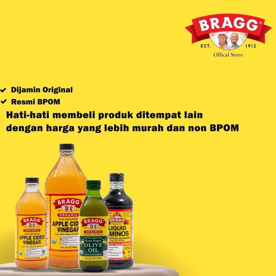 

Bragg Cuka Apel - Cider Vinegar With Mother 946Ml - Bragg Cuka Sari Apel Murni Organik Untuk Kesehatan , & Toner Wajah - Pelancar Lancar Bab Dewasa , Maag / Mag , Gerd , Asam Lambung
