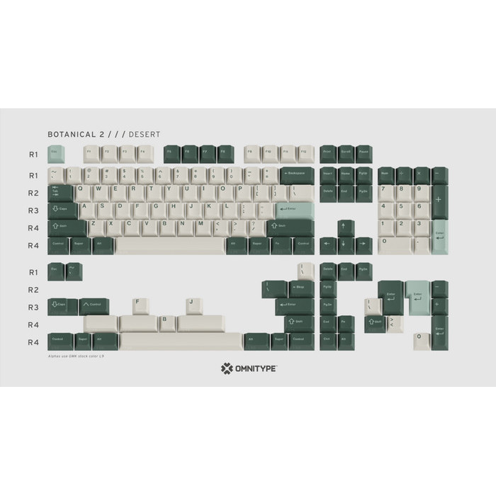 GMK Botanical 2 R2 for Mechanical Keyboard