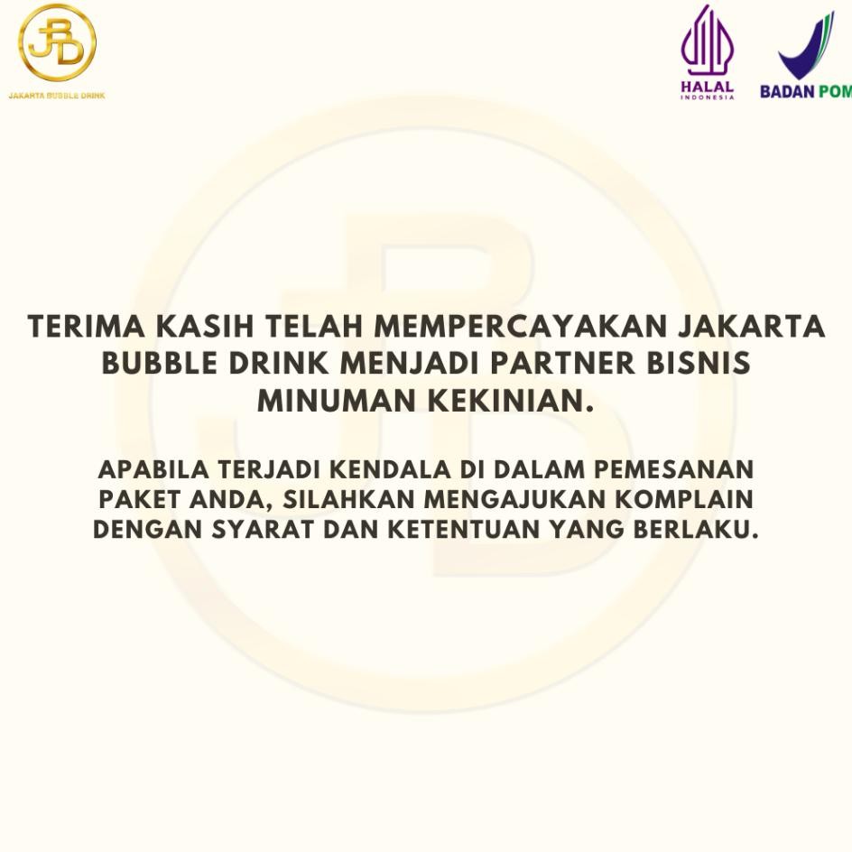 

Bubuk Numan Choco Almond -Jakarta Bubble Drink | Bpom&Halal