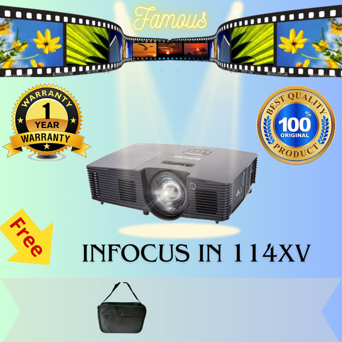 proyektor infocus in 114XV / infocus in114 xv 3800 lumen xga