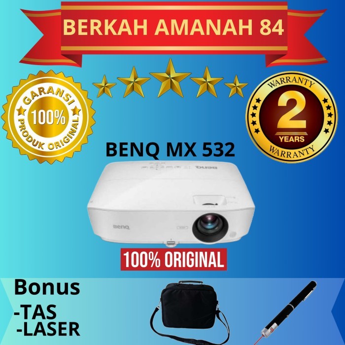 proyektor BENQ MX 532 XGA 3300 ANSILUMENS