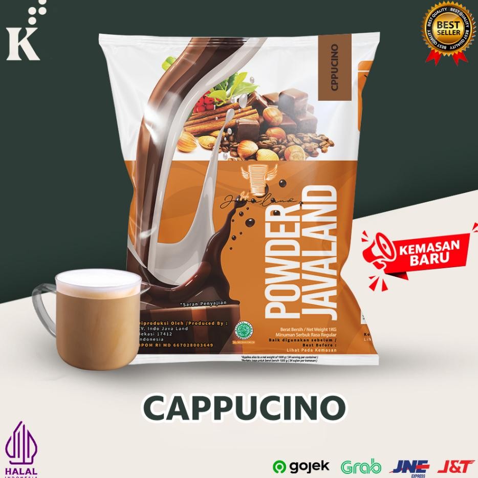 

Bubuk Numan Bubble Powder Drink Cappuccino Javaland 1Kg
