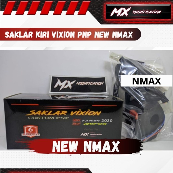 Saklar kiri Vixion di modif PNP New Nmax 2020 ABS Connected
