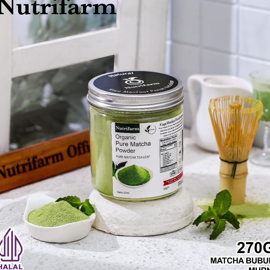 

Matcha Powder 270G Numan Pure / Bubuk Matcha Numan Murni / Matcha Powder Homelab